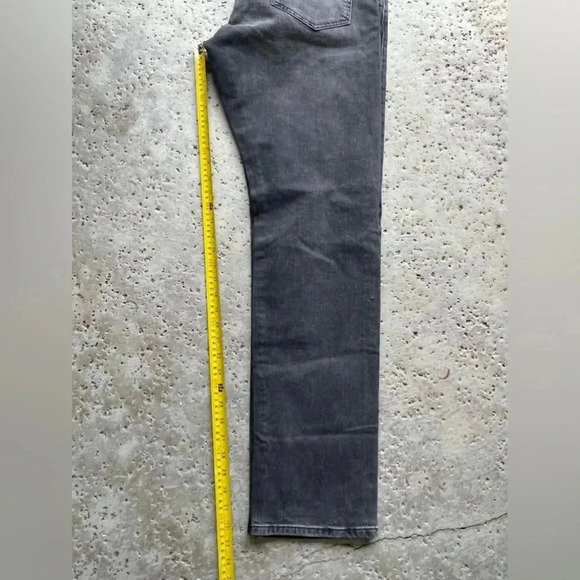 Mavi Jake Jeans Mens 36 x 34 Black Wash Slim Leg Distressed Jeans - Picture 6 of 15